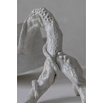 Скульптура «Окаменелый рост», Белый объект варинант исполнения - 3 | Loft Concept в Москве