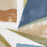 Панно декоративное с ручной росписью Energy варинант исполнения - 4 | Loft Concept в Москве