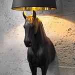 Horse Statue Floor Lamp Большой светильник Черная Лошадь варинант исполнения - 2 | Loft Concept в Москве
