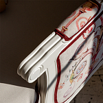 Кресло из массива бука бежевое с растительным орнаментом Raffael Beige Floral Armchair варинант исполнения - 3 | Loft Concept в Москве