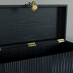 Большой дизайнерский Сундук Elsa Dreams Black варинант исполнения - 3 | Loft Concept в Москве