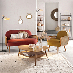 Зеркало из ротанга и сизаля WICKER MIRROR 100 варинант исполнения - 4 | Loft Concept в Москве