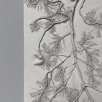 Панно Сосна варинант исполнения - 2 | Loft Concept в Москве