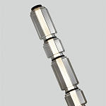 Торшер с дымчатым плафоном Jarrty варинант исполнения - 2 | Loft Concept в Москве