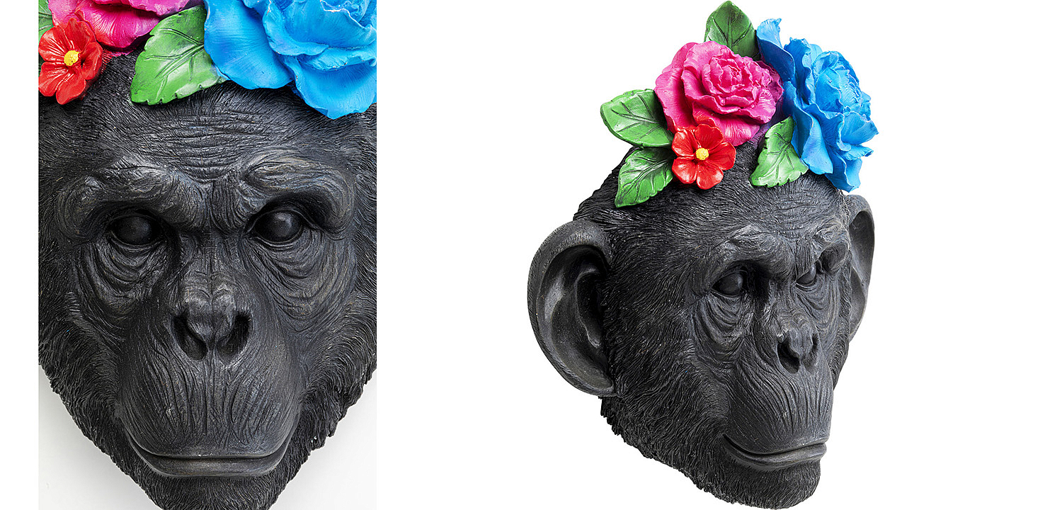 Статуэтка Monkey and Flowers - Loft-Concept в Москве