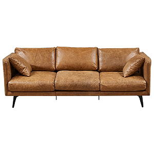Диван Caramel Leather Triple Sofa