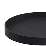 Cross W поднос из массива дуба чёрного цвета варинант исполнения - 1 | Loft Concept в Москве