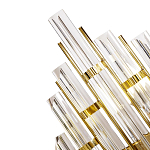 Бра стеклянное с золотым каркасом Luxxu Modern варинант исполнения - 1 | Loft Concept в Москве