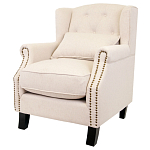 Кресло Henry Armchair beige flax варинант исполнения - 3 | Loft Concept в Москве