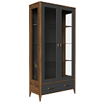 Витрина стеклянная из массива бука Tasteful Furniture варинант исполнения - 1 | Loft Concept в Москве