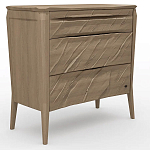 Комод из массива дуба с 3-мя ящиками Tasteful Furniture варинант исполнения - 1 | Loft Concept в Москве