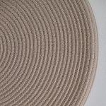 Аксессуар на стену диск с деревянными бусинами Wall Decor Thread Disc  варинант исполнения - 3 | Loft Concept в Москве