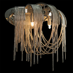 Бра с металиическими цепочками и дугообразными элементами Atlantis Chain варинант исполнения - 6 | Loft Concept в Москве