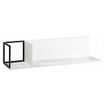 Полка навесная белая открытая Strict Lines  варинант исполнения - 2 | Loft Concept в Москве