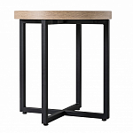 Стол журнальный круглый в стиле лофт Urban Style Space 2 варинант исполнения - 2 | Loft Concept в Москве