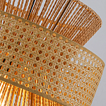 Подвесной светильник с абажуром из натуральных материалов Light Inside the Cell варинант исполнения - 5 | Loft Concept в Москве