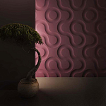 Гипсовая 3D Панель M-25 варинант исполнения - 2 | Loft Concept в Москве