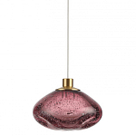 Подвесной светильник с прозрачным стеклянным плафоном округлой формы Effervia  варинант исполнения - 1 | Loft Concept в Москве