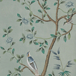 Обои ручная роспись Nordic Garden Ullswater варинант исполнения - 3 | Loft Concept в Москве