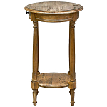 Деревянный овальный кофейный стол Margery Provence Coffee Table варинант исполнения - 3 | Loft Concept в Москве