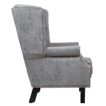 Кресло Charlie Armchair grey velour варинант исполнения - 2 | Loft Concept в Москве