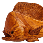 Статуэтка деревянная в виде рыбы Fish of the World варинант исполнения - 2 | Loft Concept в Москве