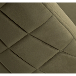 Стул велюровый хаки на золотистых металлических ножках Vendramin Chair варинант исполнения - 4 | Loft Concept в Москве