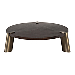 Стол журнальный низкий Dominant темный орех варинант исполнения - 1 | Loft Concept в Москве