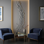 Барельеф PLUMA варинант исполнения - 2 | Loft Concept в Москве