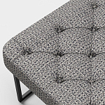 Мебельная ткань Шенилл серый цвет 142 см T4-46 варинант исполнения - 10 | Loft Concept в Москве