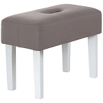 Мягкий пуф на белых ножках Winton Pouf варинант исполнения - 9 | Loft Concept в Москве