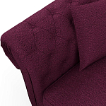 Мебельная ткань Шенилл фиолетовый цвет 138 см T4-27 варинант исполнения - 7 | Loft Concept в Москве