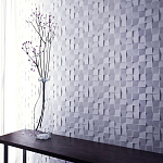 Гипсовая 3D Панель M-28 варинант исполнения - 1 | Loft Concept в Москве