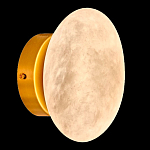 Бра в форме диска из натурального камня Cryptocrystalline Stone варинант исполнения - 5 | Loft Concept в Москве