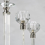 Люстра с 8-ю лампами и гранеными стеклянными плафонами Prism Gala варинант исполнения - 5 | Loft Concept в Москве