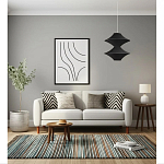 Подвесной вязаный черный светильник «Звезда Востока 02» варинант исполнения - 2 | Loft Concept в Москве