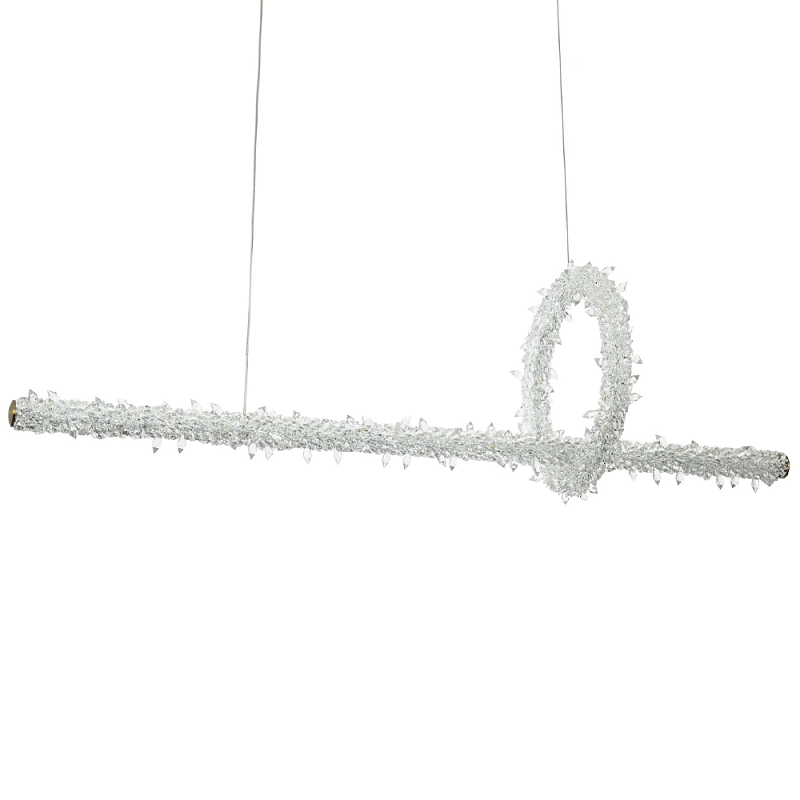    Gilbertine Crystals Linear Hanging Lamp     | Loft Concept 