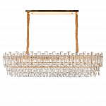 Люстра овальная с хрустальными подвесками Gorgeous Crystal Light варинант исполнения - 3 | Loft Concept в Москве