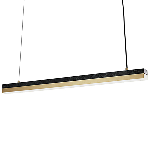 Линейный подвесной светильник Dominik Marble Linear Hanging Lamp
