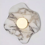 Бра с основанием волнистой формы Shaw Marble Lighting варинант исполнения - 1 | Loft Concept в Москве