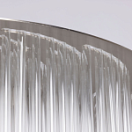 Люстра круглая с прозрачными стеклянными трубками Nembus варинант исполнения - 9 | Loft Concept в Москве