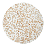 Столик с инкрустацией с перламутровым узором Jean Cream варинант исполнения - 2 | Loft Concept в Москве