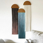 Декор на стену из нитей стиль Бохо Boho Wall Hanging III варинант исполнения - 1 | Loft Concept в Москве