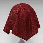 Мебельная ткань Шенилл бордовый цвет 138 см T4-23 варинант исполнения - 2 | Loft Concept в Москве