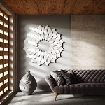 Гипсовая 3D Панель DRAGON SCALE - A  B  C  D варинант исполнения - 1 | Loft Concept в Москве