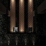 Гипсовая 3D панель с принтографией PM-43 варинант исполнения - 1 | Loft Concept в Москве