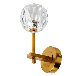 Бра RH Boule de Cristal Single Wall Lamp Gold