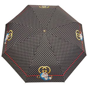 Зонт раскладной GUCCI дизайн 011 Черный цвет