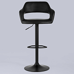 Барный стул черного цвета Strohach варинант исполнения - 3 | Loft Concept в Москве