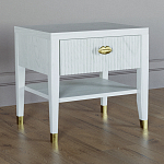 Прикроватная тумбочка с ящиком Elsa Dreams White варинант исполнения - 1 | Loft Concept в Москве